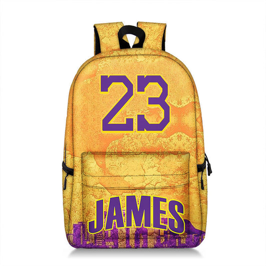 Los Angeles Lakers Lebron James School Backpack