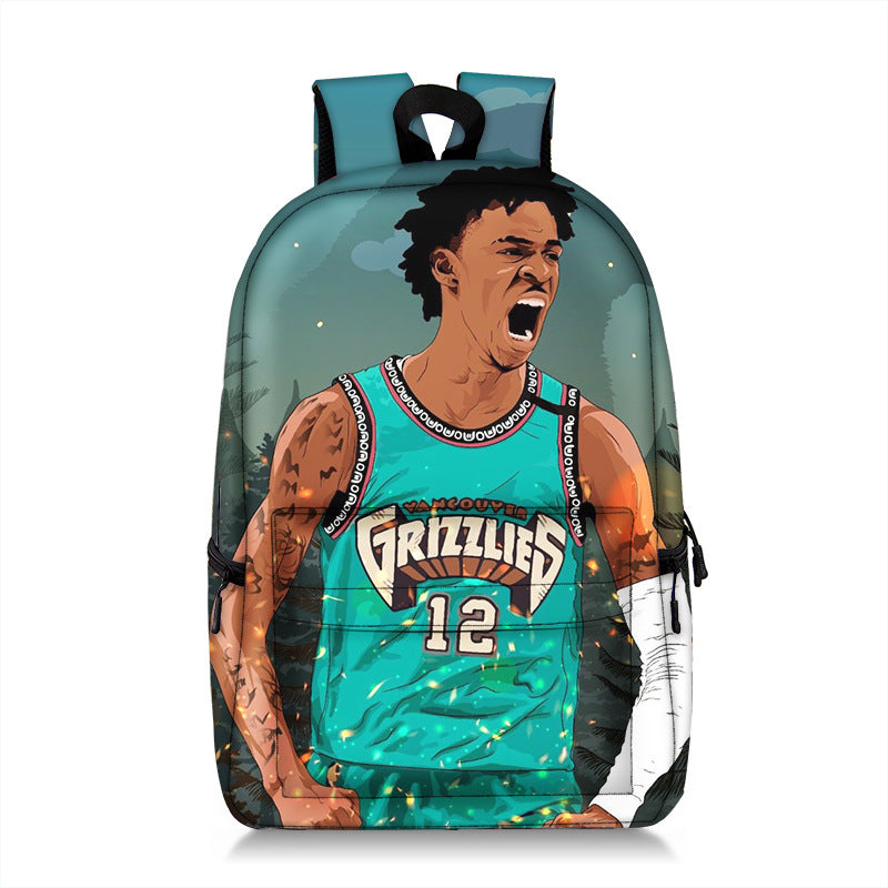 Memphis Grizzlies Ja Morant School Backpack