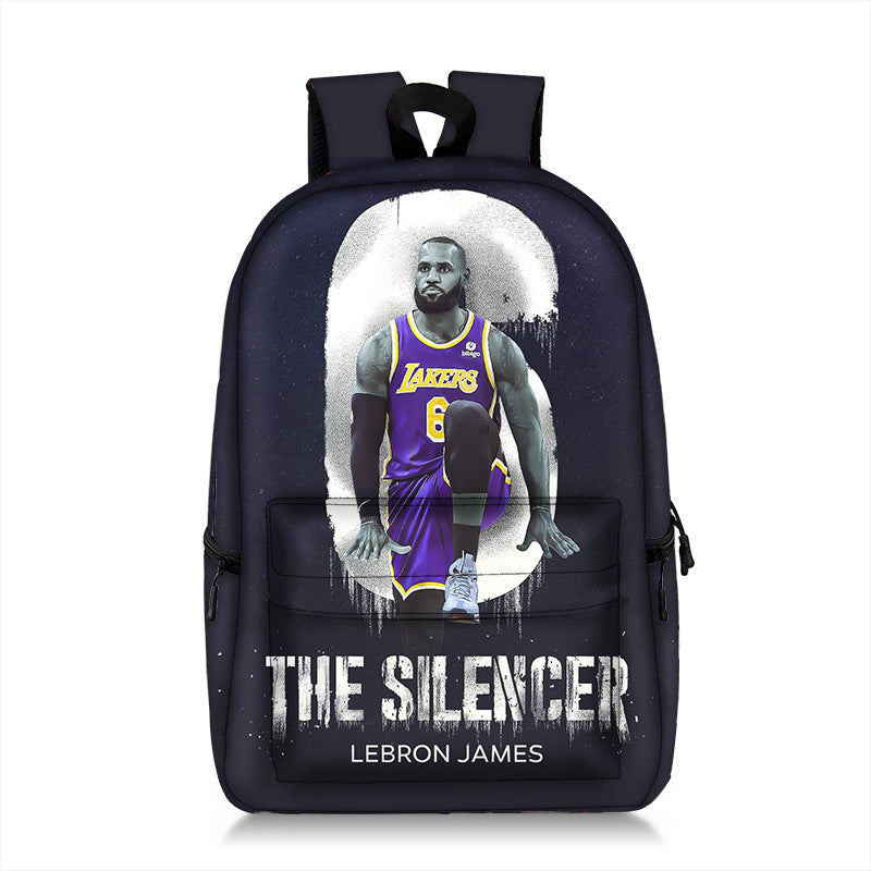 Los Angeles Lakers Lebron James School Backpack