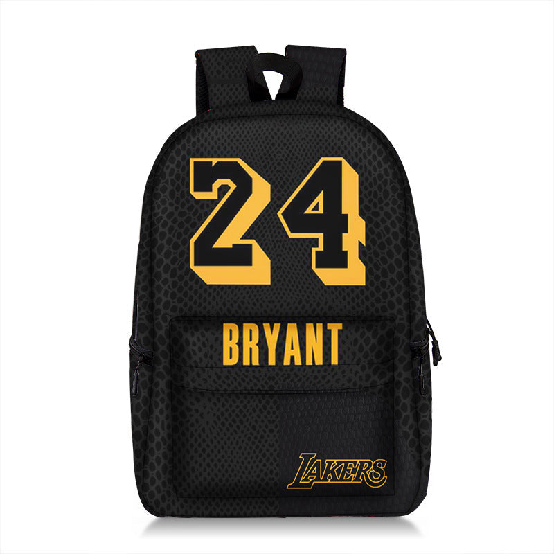 Lakers Legend Kobe Bryant School Backpack