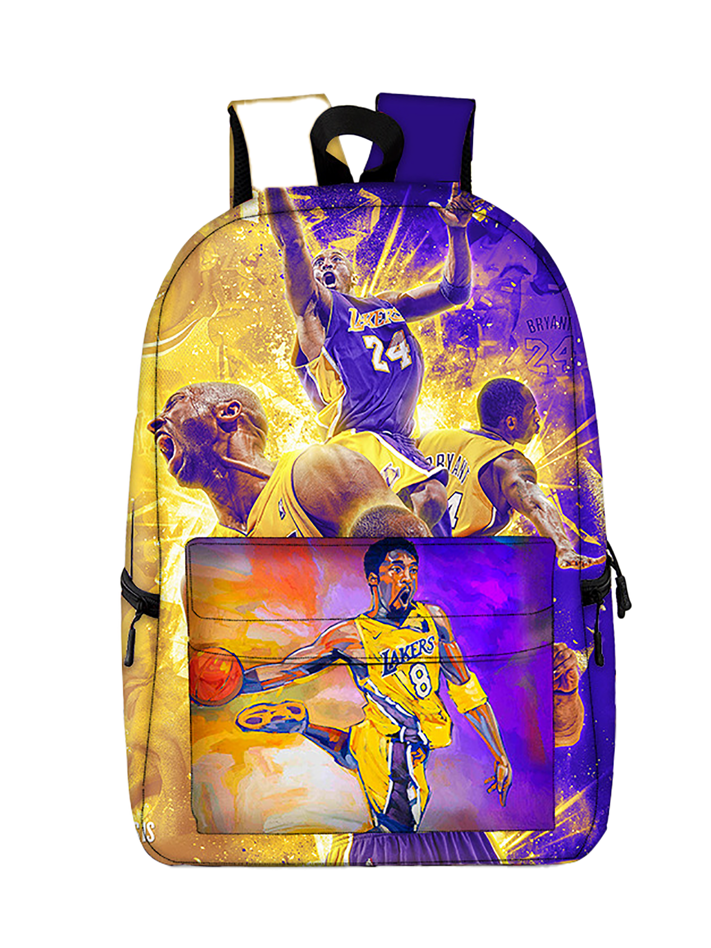 Los Angeles Lakers Legend Kobe Bryant School Backpack