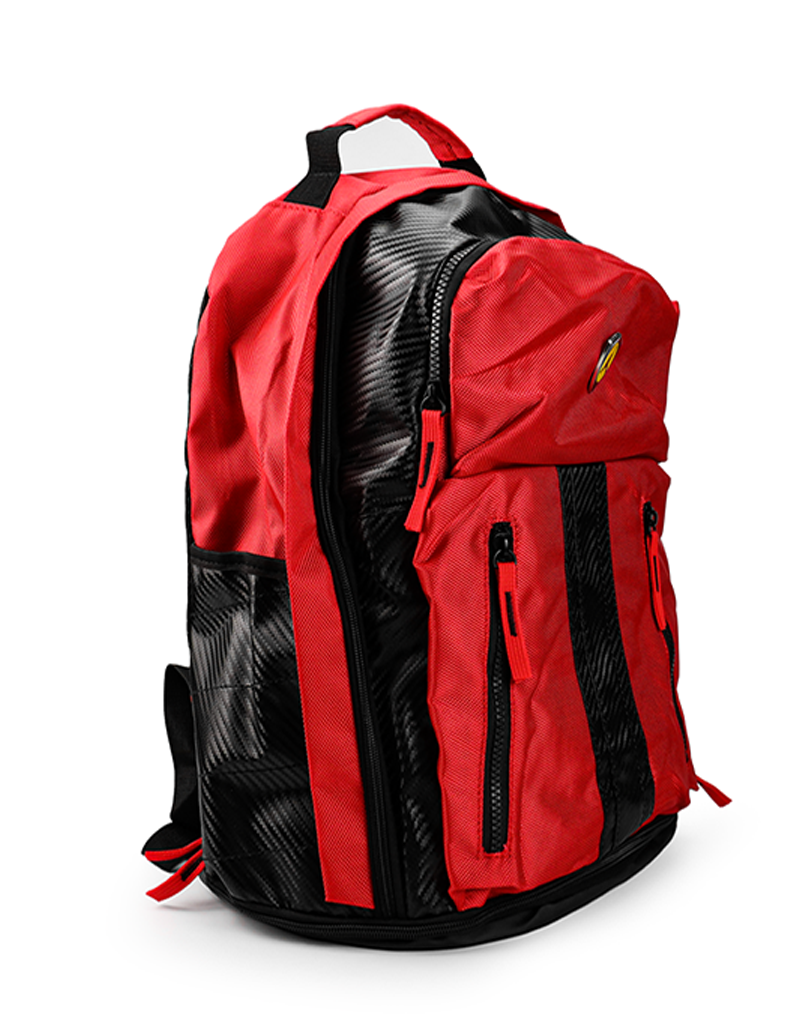 Moto Red Backpack