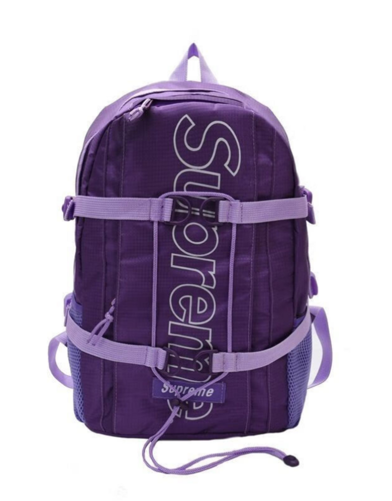 Supreme FW18 Purple Backpack