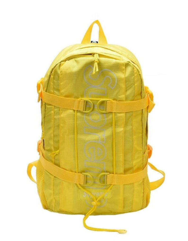 Supreme FW18 Yellow Backpack