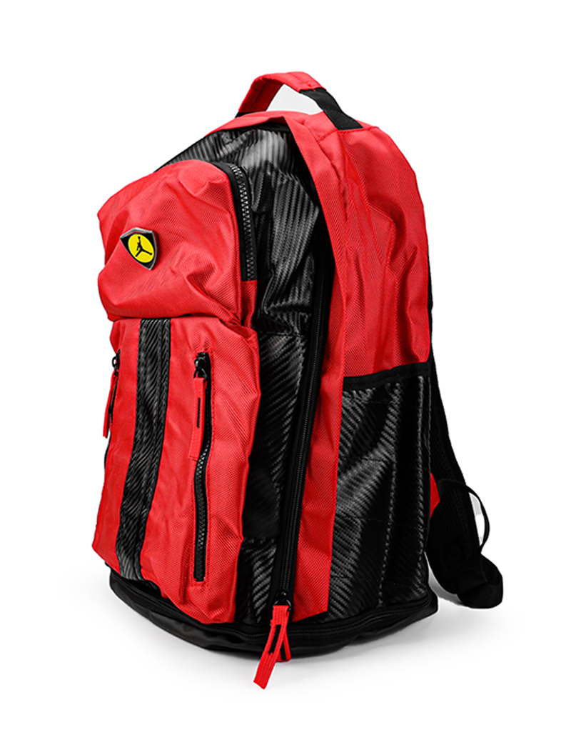 Moto Red Backpack