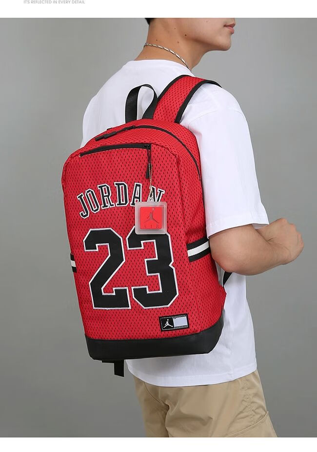 NAJ 23 Black & Red Backpack