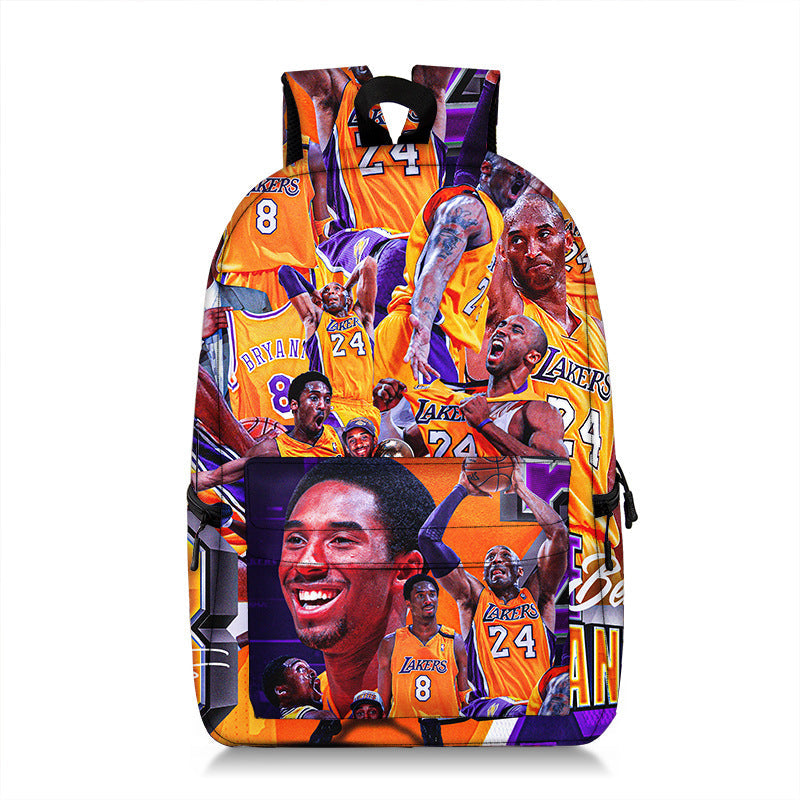 Lakers Legend Kobe Bryant School Backpack