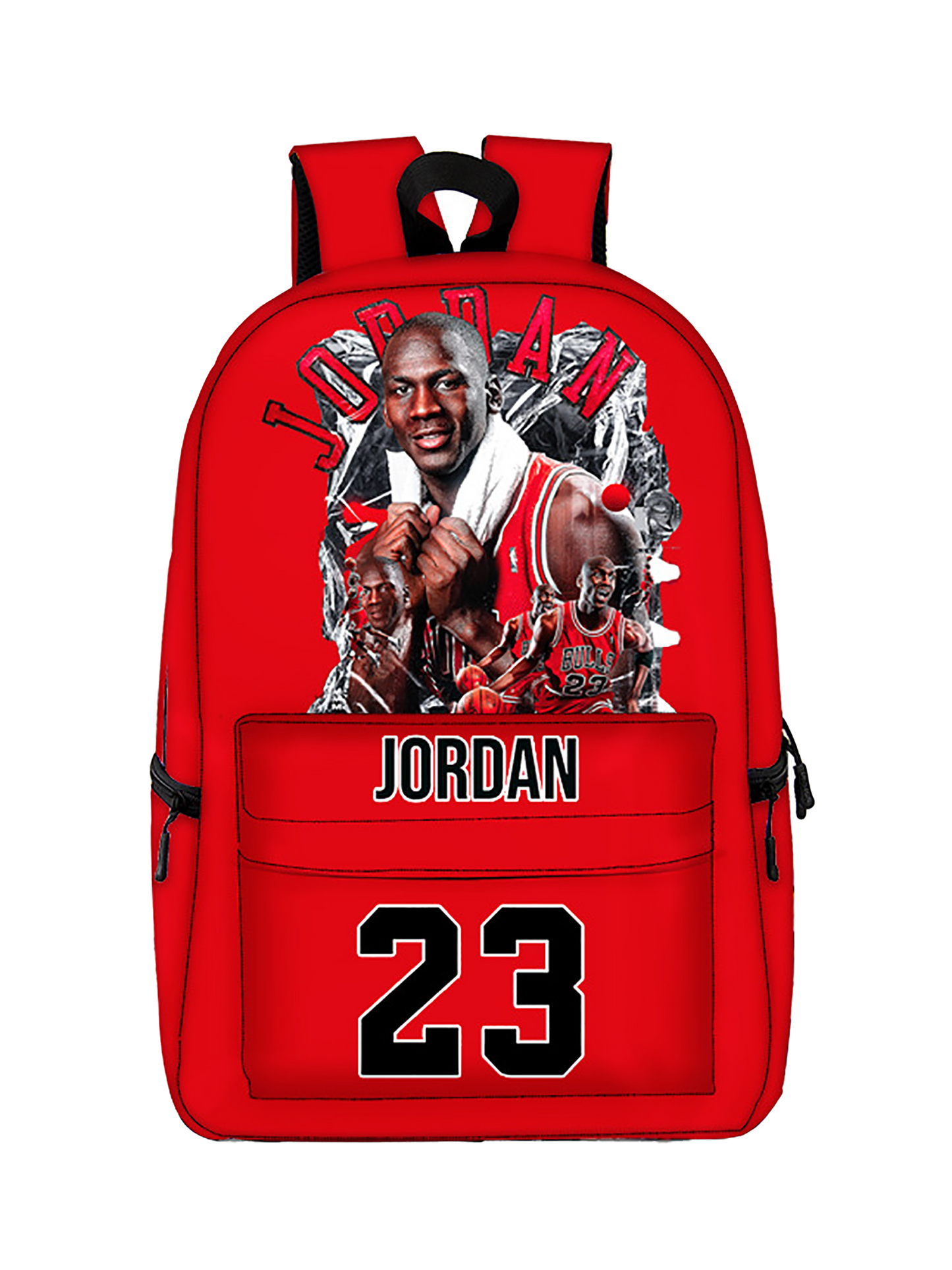 NBA Chicago Bulls GOAT Michael Jordan School Backpack