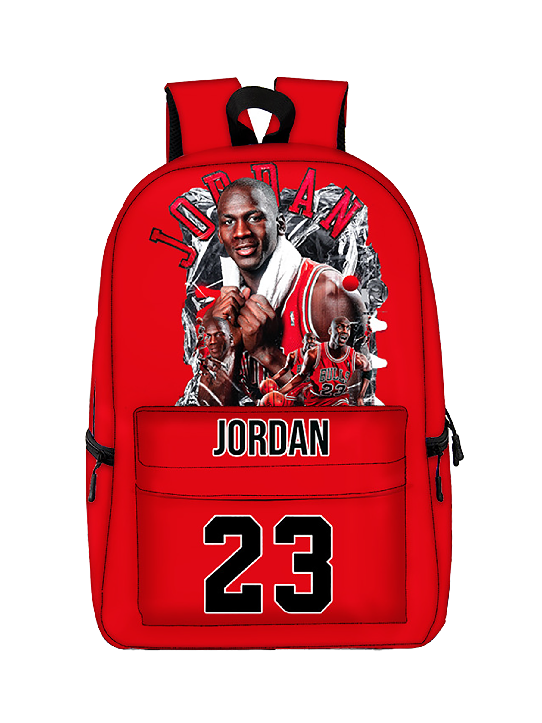 NBA Chicago Bulls GOAT Michael Jordan School Backpack