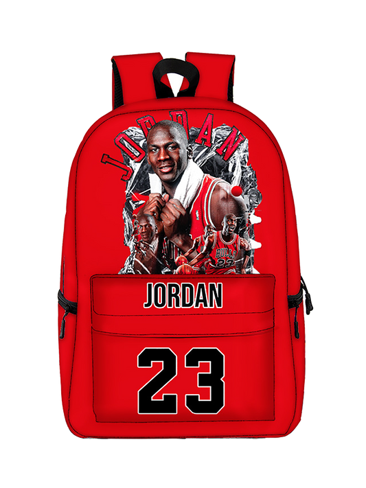 NBA Chicago Bulls GOAT Michael Jordan School Backpack