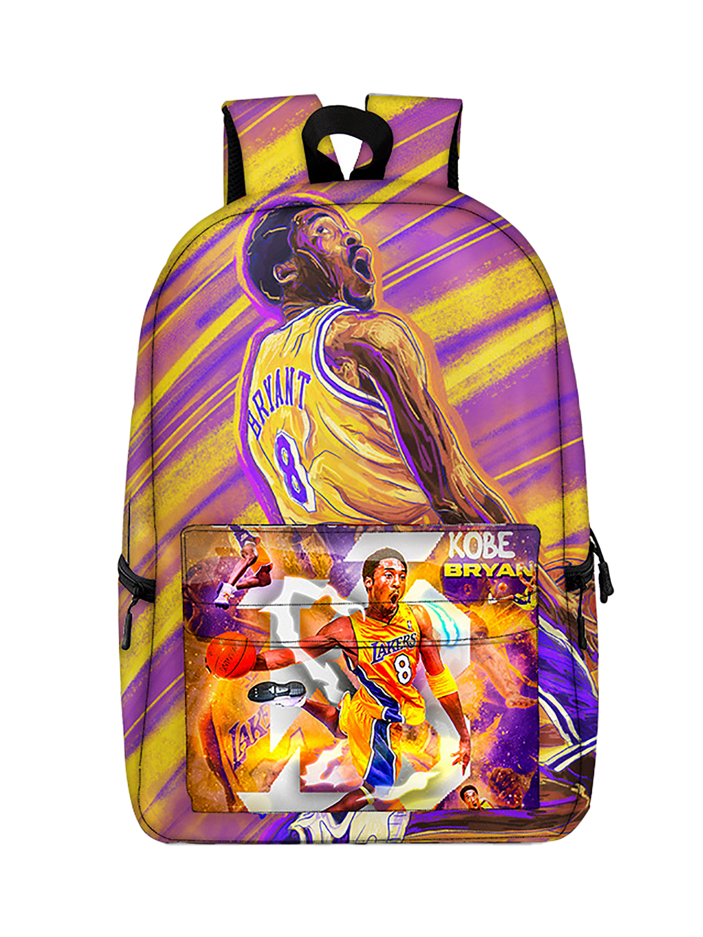 Los Angeles Lakers Legend Kobe Bryant School Backpack