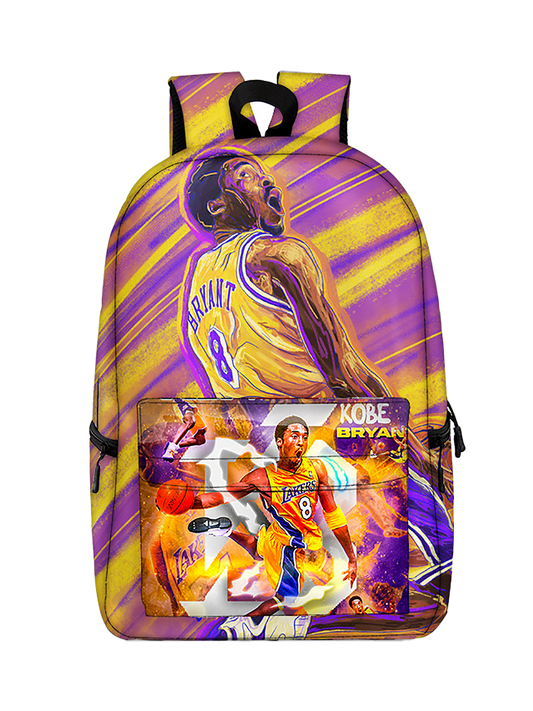 Los Angeles Lakers Legend Kobe Bryant School Backpack