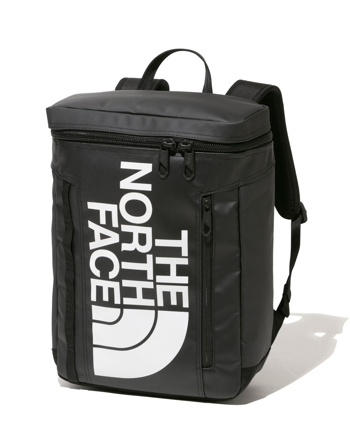 The North Face TNF Courier Black & White Signature Canvas Backpack