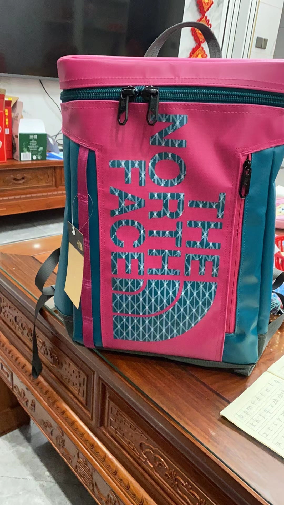 TNFace Courier Pink Backpack