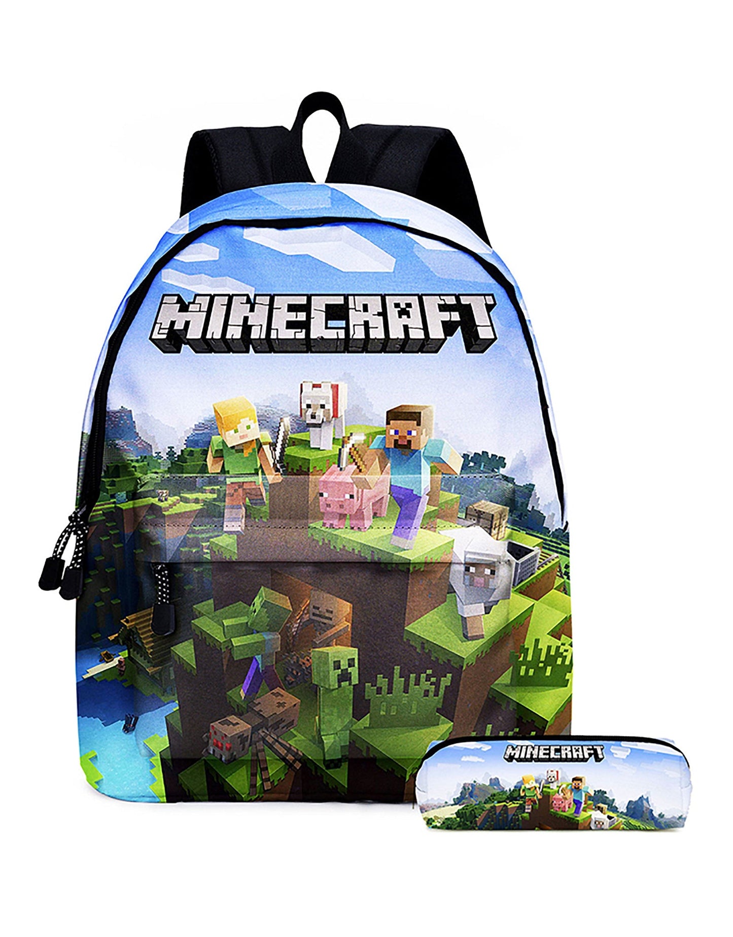 Minecraft 3D School Backpack