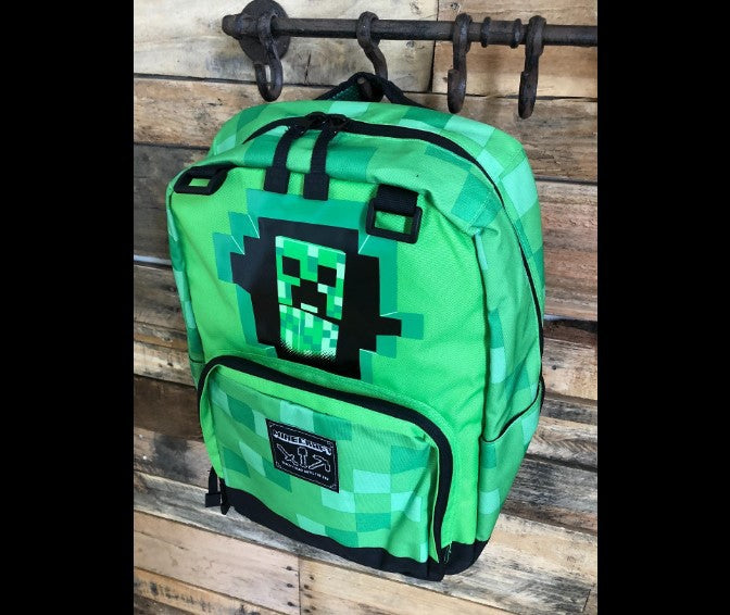 Minecraft 3D Diamond Shape School Backpack