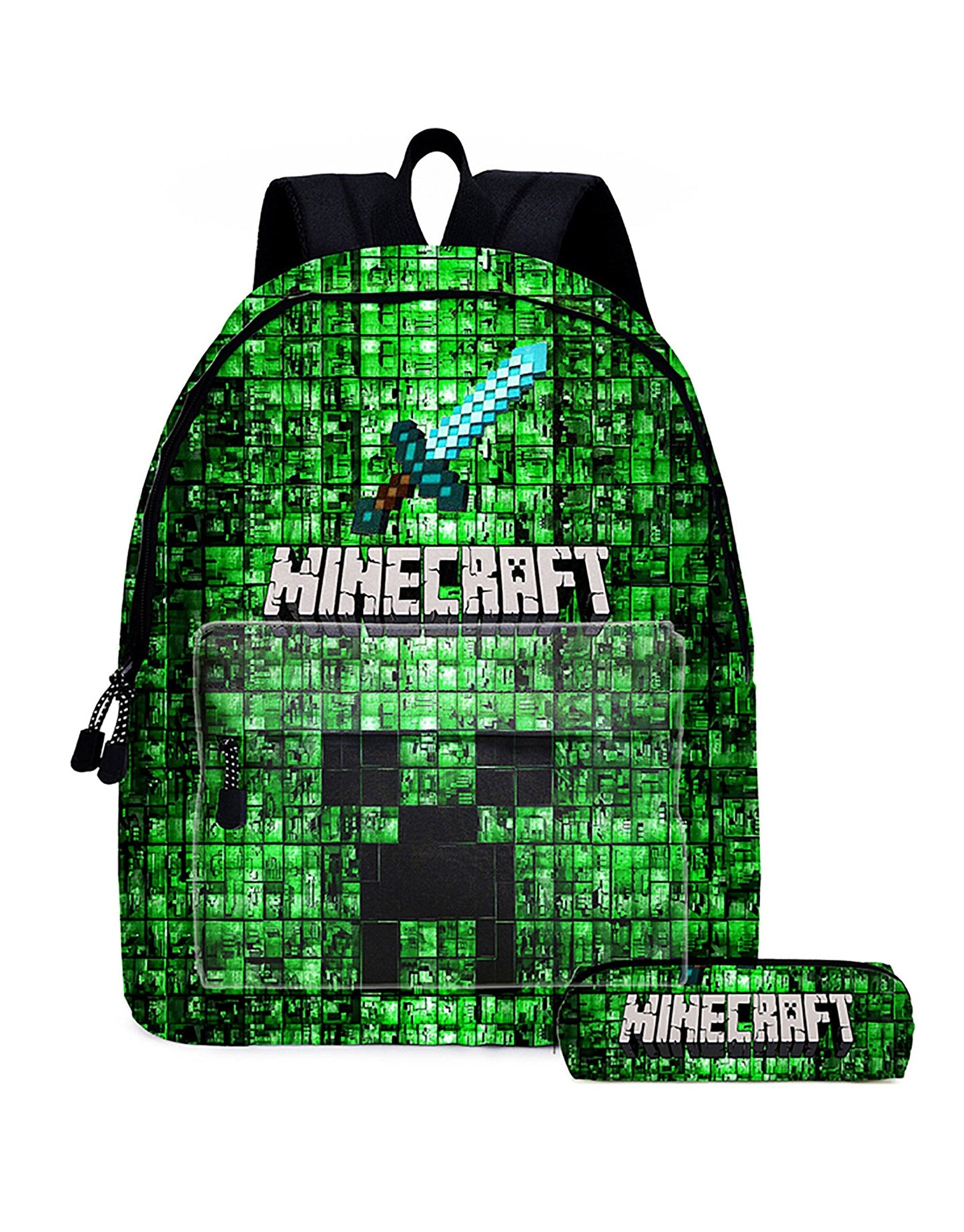 Minecraft 3D School Backpack