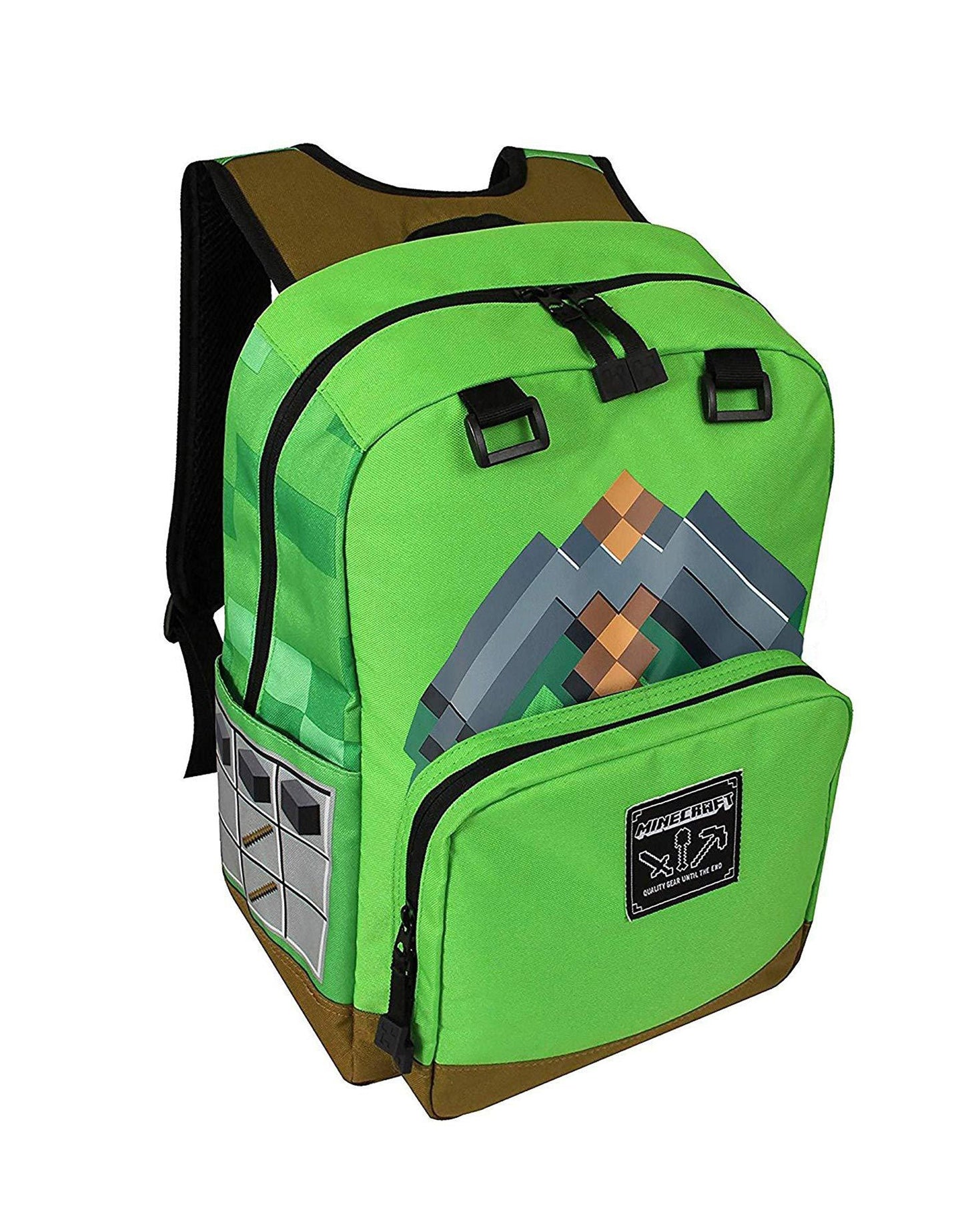 Minecraft 3D Diamond Shape School Backpack