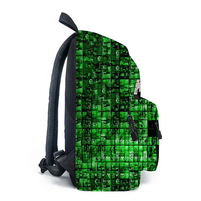 Minecraft 3D School Backpack