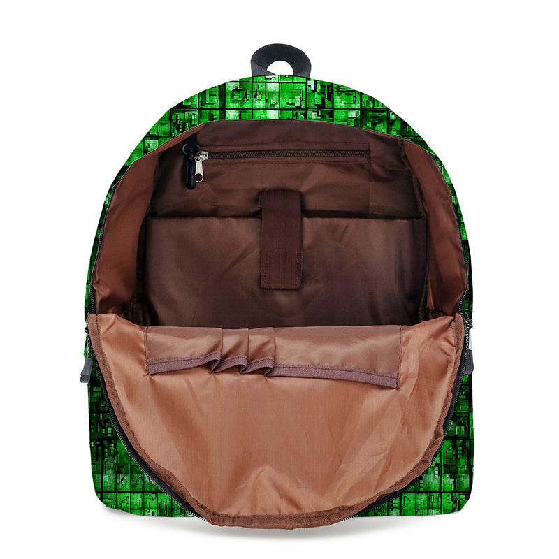 Minecraft 3D School Backpack