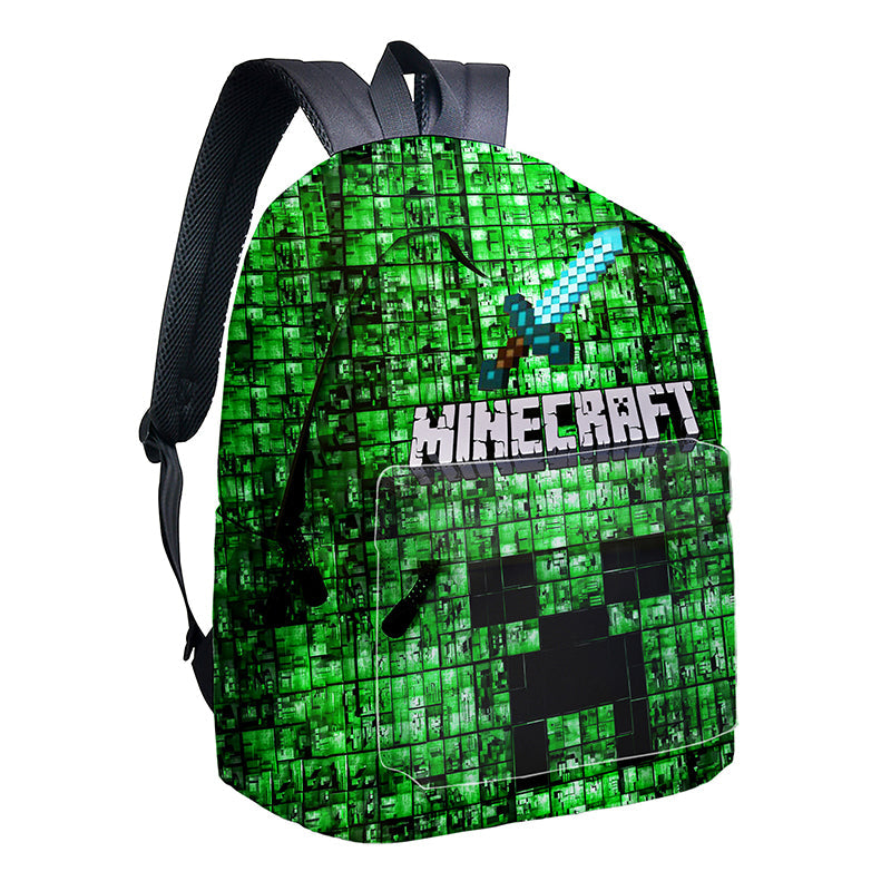 Minecraft 3D School Backpack