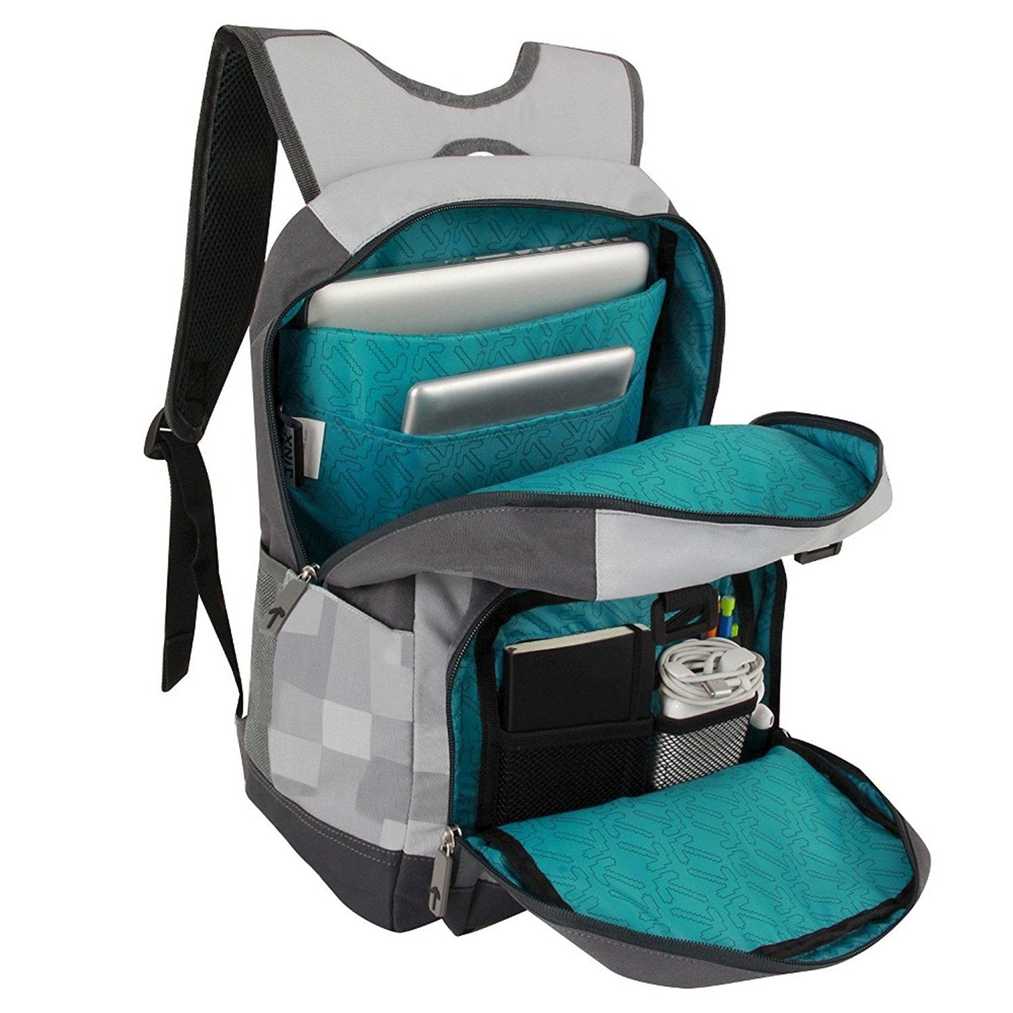 Minecraft 3D Diamond Shape School Backpack