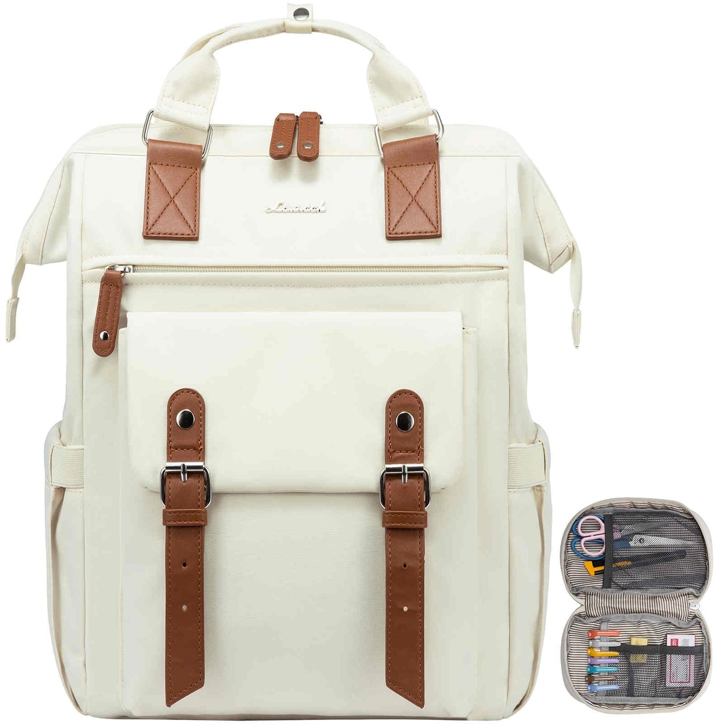 Lona vLaptop Backpack with Pouch