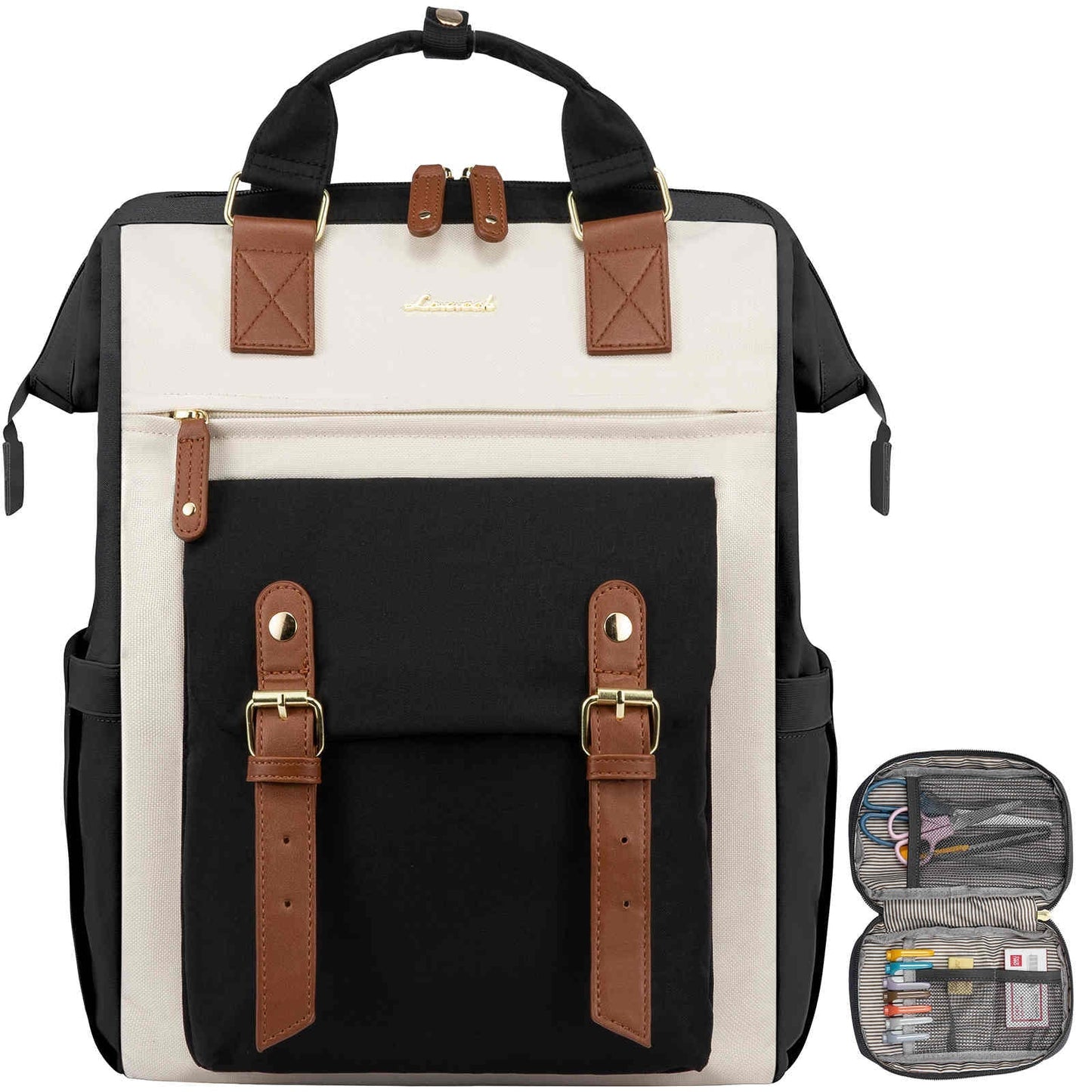 Lona vLaptop Backpack with Pouch