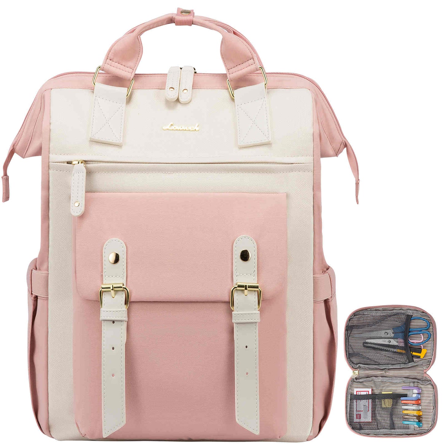 Lona vLaptop Backpack with Pouch