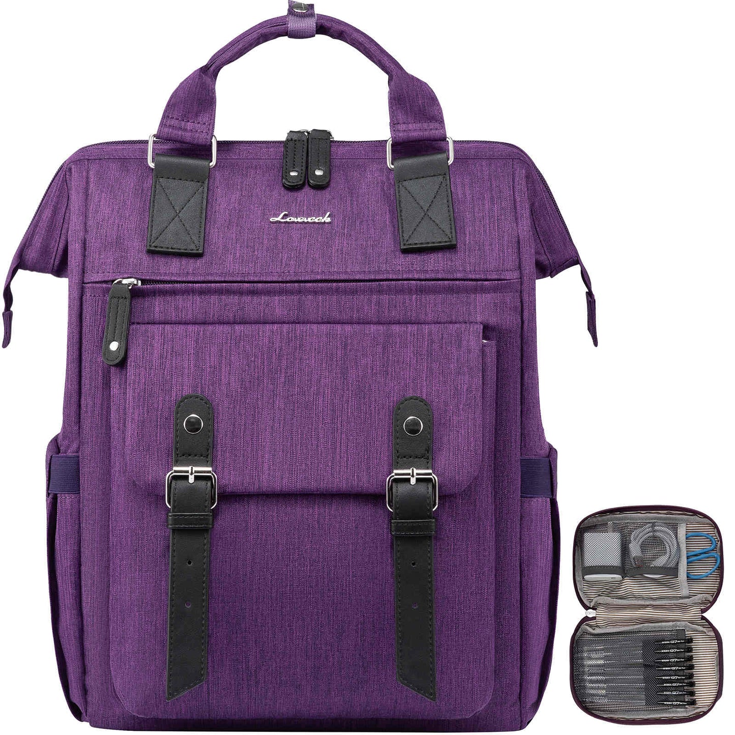 Lona vLaptop Backpack with Pouch