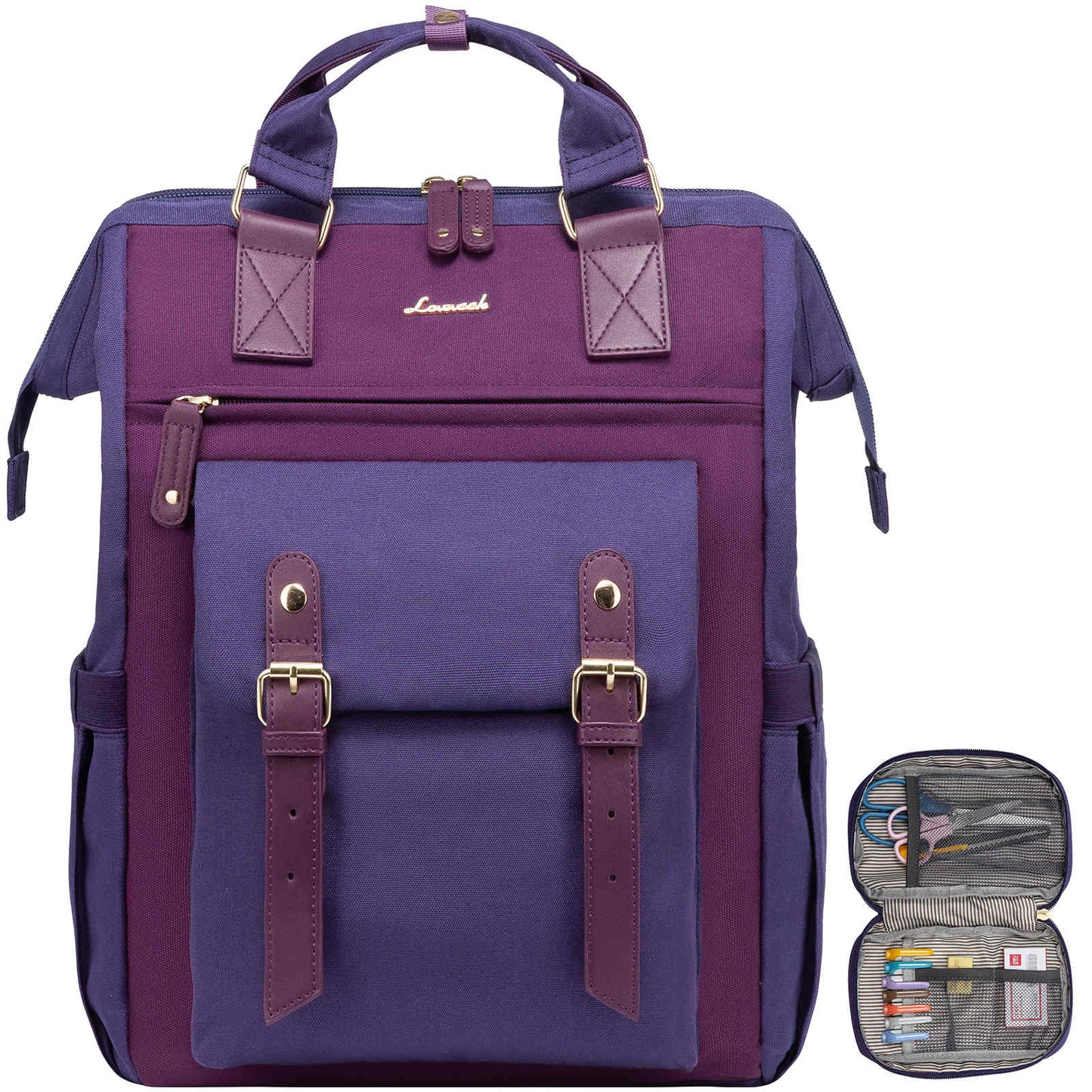 Lona vLaptop Backpack with Pouch