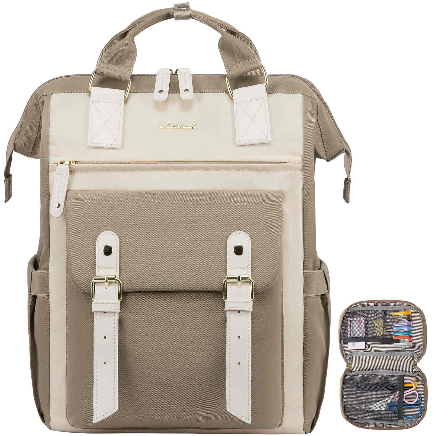 Lona vLaptop Backpack with Pouch