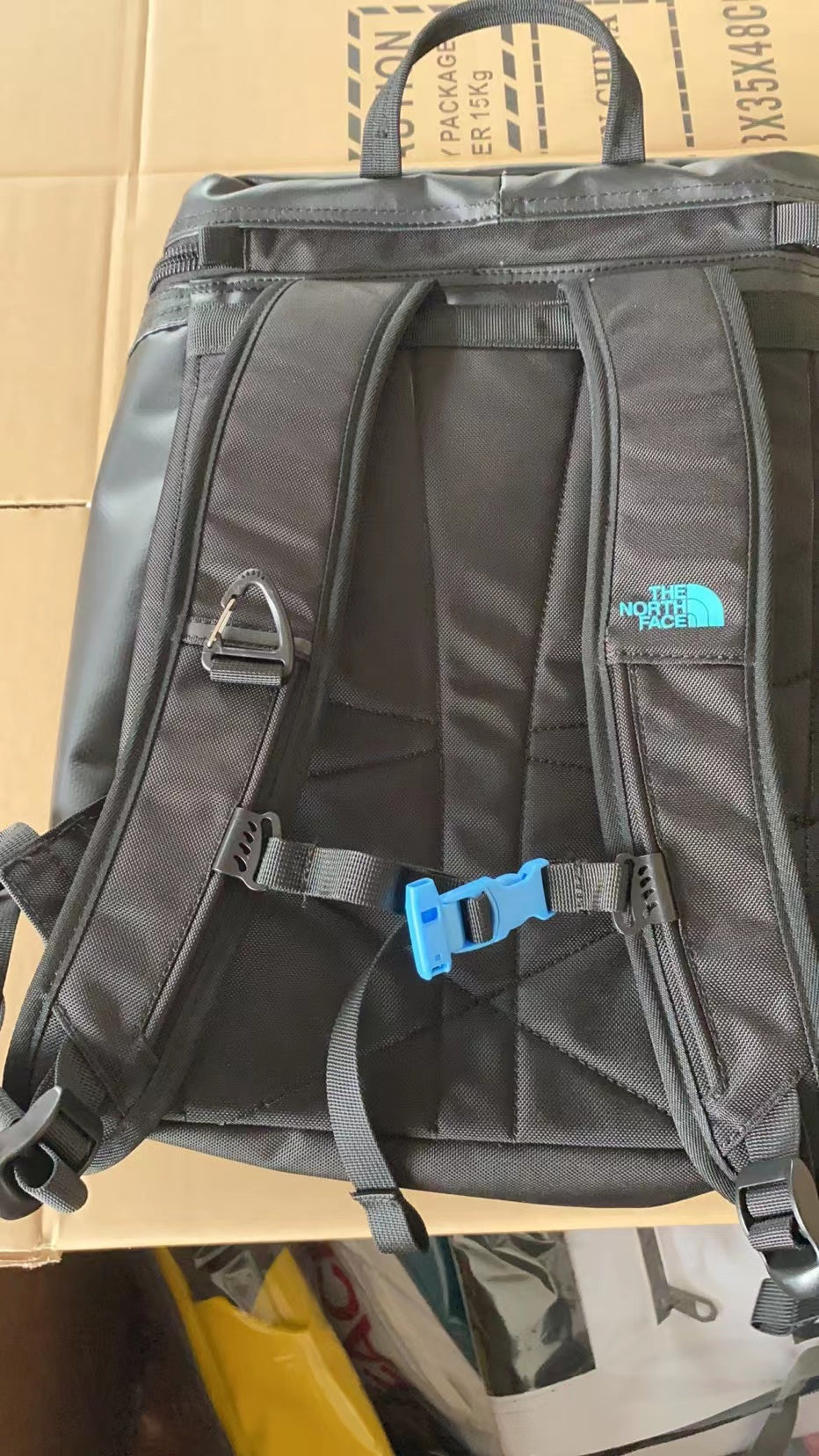 TNFace Courier Yellow & Blue Backpack