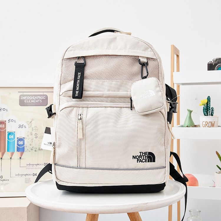 TNFace SS23 30L Dual Pro II White Backpack