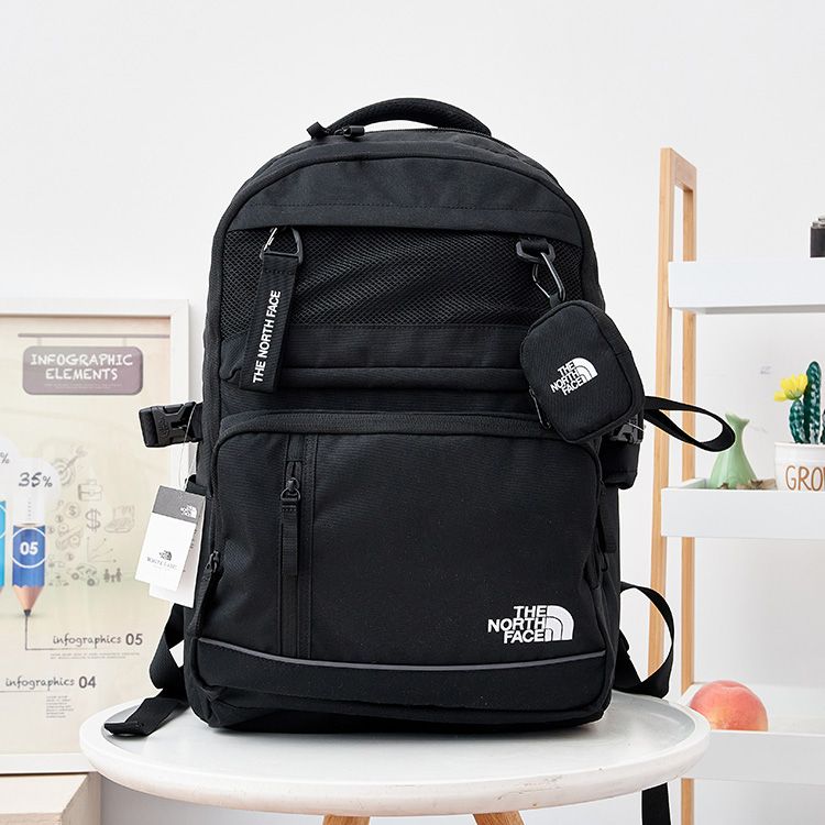 TNFace SS23 30L Dual Pro II Black Backpack