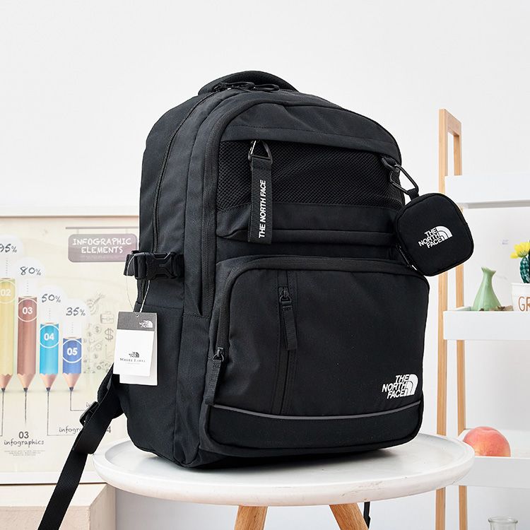 TNFace SS23 30L Dual Pro II Black Backpack