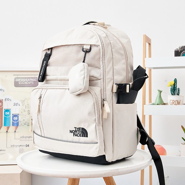 TNFace SS23 30L Dual Pro II White Backpack