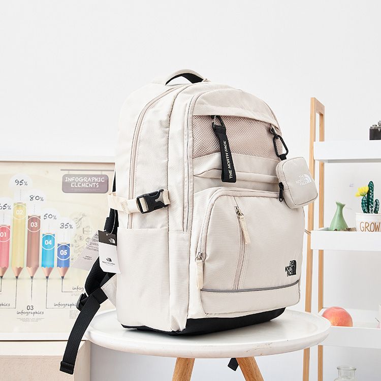 TNFace SS23 30L Dual Pro II White Backpack