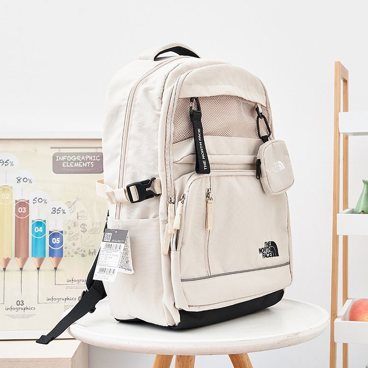 TNFace SS23 30L Dual Pro II White Backpack