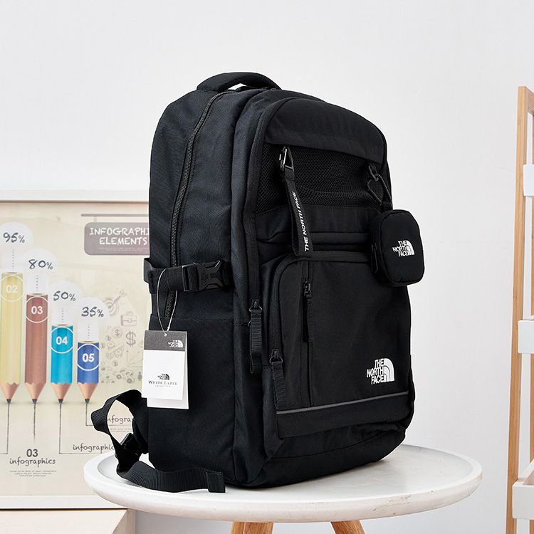 TNFace SS23 30L Dual Pro II Black Backpack